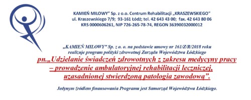 PROGRAM POLITYKI ZDROWOTNEJ